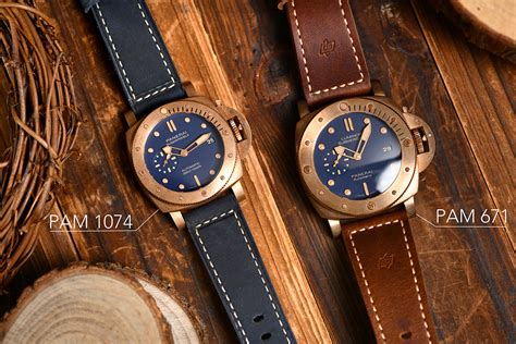 Panerai Submersible Bronzo Blu Abisso 42mm Pam1074